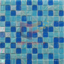 Dark Blue Mosaic Tile Use for Swimming Pool (CSJ156)